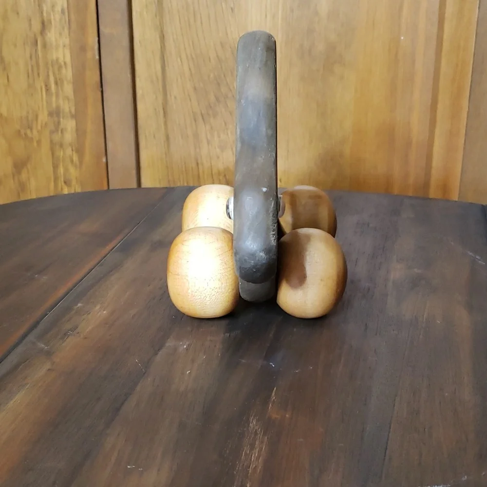 Wooden Rabbit Roller Back Massager